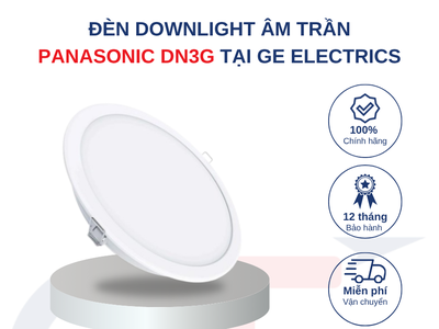 Sản Phẩm Đèn âm trần DN3G Panasonic Tại GE Electrics 3