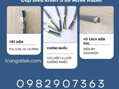 Cáp điều khiển đồng mềm 3 lõi vỏ xám Altek Kabel 2