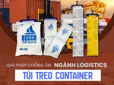 Gói Hút Ẩm Dạng Bột Treo Container Secco 1Kg 1