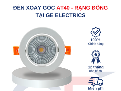 Đèn Xoay Góc AT40 - Rạng Đông tại GE Electrics 0