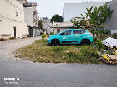 Bán đất lô góc 2 mặt tiền đường thạnh lộc có 1-0-2, ngang gần 7m hiếm, 104m2, hơn 5tỷ 1