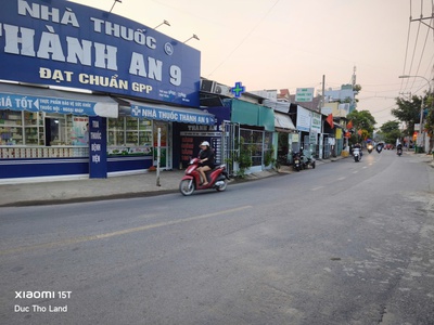 Bán đất lô góc 2 mặt tiền đường thạnh lộc có 1-0-2, ngang gần 7m hiếm, 104m2, hơn 5tỷ 2