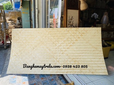 Cót ép tre ốp trần 1