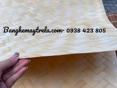 Cót ép tre ốp trần 3