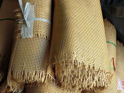 Lưới mây nhựa đan caro 4