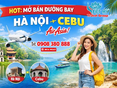 AirAsia kết nối Hà Nội   Cebu chỉ trong chưa đầy 5 giờ 0