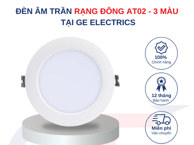 Sản Phẩm AT02 - 3 Màu Rạng Đông tại GE Electrics 0