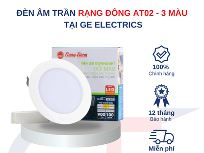 Sản Phẩm AT02 - 3 Màu Rạng Đông tại GE Electrics 1