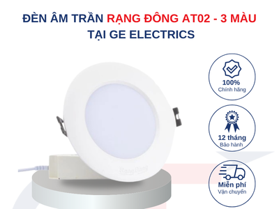 Sản Phẩm AT02 - 3 Màu Rạng Đông tại GE Electrics 2