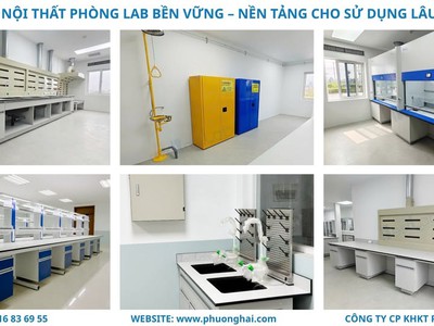 Độ bền nội thất phòng thí nghiệm 0