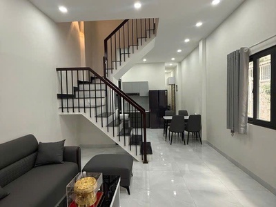 Hẻm 1 sẹc - hẻm xe hơi thông - chỉ 5 tỷ nhỉnh - tân phú - nhà mới - full nội thất - 56m2 - 2 tầng - 3