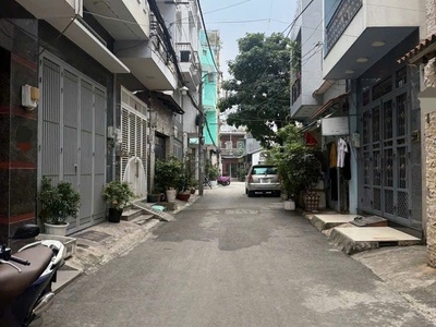 Hẻm 1 sẹc - hẻm xe hơi thông - chỉ 5 tỷ nhỉnh - tân phú - nhà mới - full nội thất - 56m2 - 2 tầng - 1