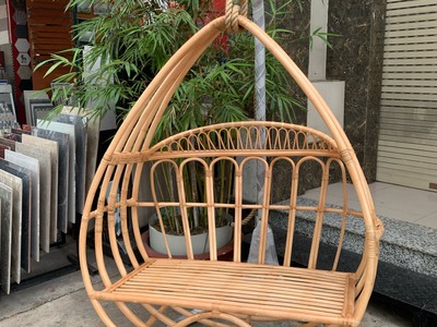 Ghế xích đu mây treo 6