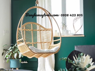 Ghế xích đu mây treo 8