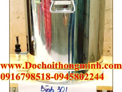 Bình giữ lạnh, giữ đá 10 lít 2 lớp có vòi 2