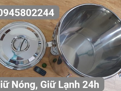 Bình giữ lạnh, giữ đá 10 lít 2 lớp có vòi 5
