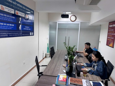 Cho thuê văn phòng mini DT 20m2, VG Building 235 Nguyễn Trãi HN, đầy đủ thiết bị 1