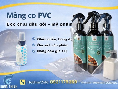 Màng co PVC ép cong cắt theo yêu cầu 0
