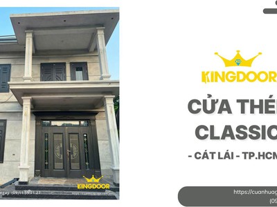Cửa Thép Classic Tại Cát Lái, Tp HCM   Thi Công Trọn Gói 0