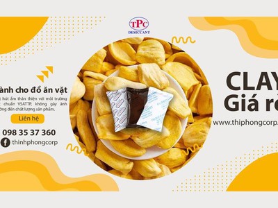 Tại sao nên dùng gói hút ẩm Clay OPP Thịnh Phong cho hạt dinh dưỡng 0