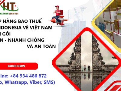 Dịch vụ order hộ/mua hộ hàng từ Indonesia về Việt Nam bao thủ tục 0