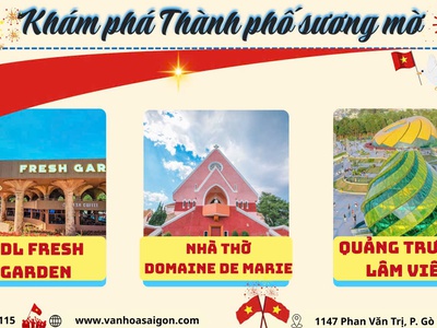 ĐÀ LẠT LỄ 30.4 4N3D 2