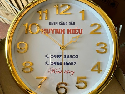Đồng Hồ In Logo Theo Yêu Cầu 4