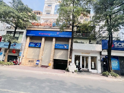 Mặt phố Trung Hòa, Cầu Giấy 120m - MT 6,7m - Xây tòa VP 8 tầng có hầm - Đỗ xe thoải mái 0