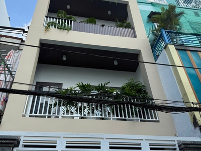 Bán nhà mới, hẻm 6m pham văn chiêu, gần chợ thạch đà, 5x15m, 4 tầng- 4pn, 7,99 tỷ. 0