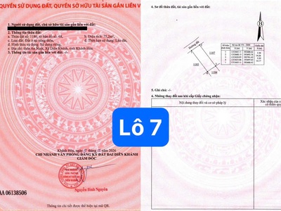 Mở Bán 08 Lô Đất Nền   Full Thổ Cư   Giá Chỉ Từ 1 TỶ 226 TRIỆU/LÔ 10