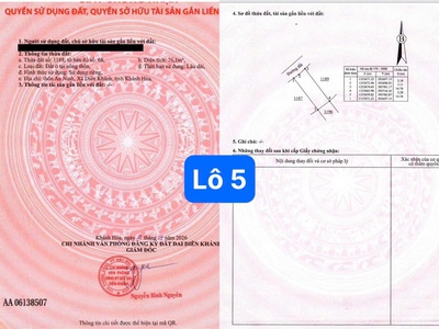 Mở Bán 08 Lô Đất Nền   Full Thổ Cư   Giá Chỉ Từ 1 TỶ 226 TRIỆU/LÔ 8