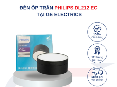 Thông Tin Sản Phẩm Ốp Trần Philips DL212 EC tại GE Electrics 1