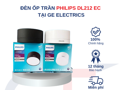 Thông Tin Sản Phẩm Ốp Trần Philips DL212 EC tại GE Electrics 2