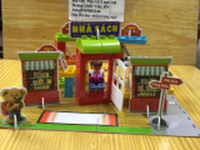 Bộ lắp ráp  vui nhộn - đồ chơi thông minh cho bé yêu sale rẻ nốt 65k 1 bộ 0945802244 7