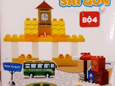 Bộ lắp ráp  vui nhộn - đồ chơi thông minh cho bé yêu sale rẻ nốt 65k 1 bộ 0945802244 4