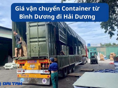 Giá vận chuyển Container từ Bình Dương đi Hải Dương 0