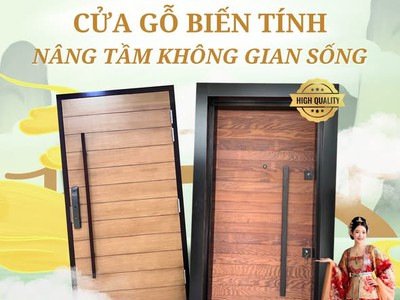 Cửa gỗ biến tính 0