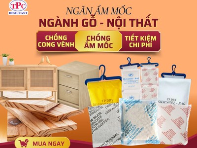 Gói hút ẩm clay cho ngành gỗ 1