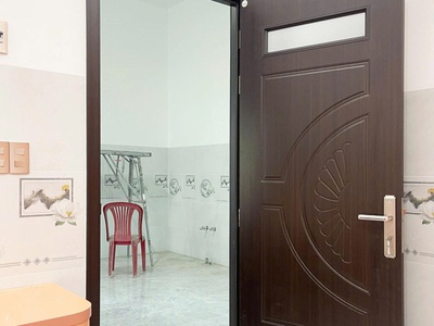Cửa nhựa composite phủ vân gỗ Hoa Binh Door 1