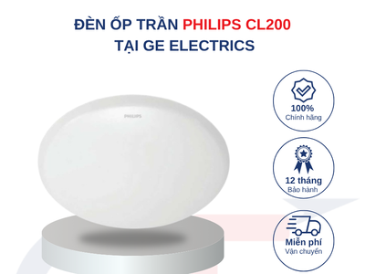 Thông Tin Sản Phẩm Ốp Trần Philips CL200 tại GE Electrics 0