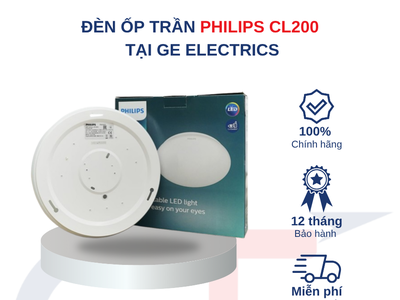 Thông Tin Sản Phẩm Ốp Trần Philips CL200 tại GE Electrics 2