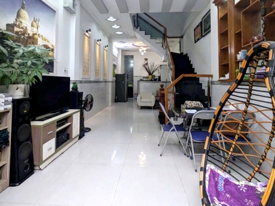 Hiếm  nhà mới 58m    4pn   hẻm xe tải thông   gần lê văn chí   7.3 tỷ 1