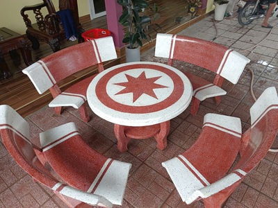 Bàn ghế đá sân vườn bình dương 0