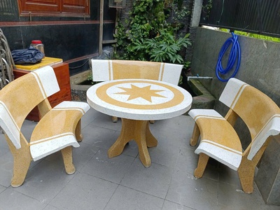 Bàn ghế đá sân vườn bình dương 2