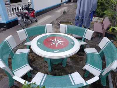 Bàn ghế đá sân vườn bình dương 3