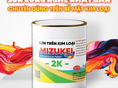 Cung cấp sơn phủ 2 thành phần Mizukei 0