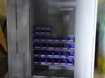 Tủ dụng cụ cơ khí VT-T11, tủ dụng cụ kết hợp VT-T11, tủ dụng cụ 2 cánh treo đồ 4