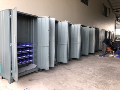 Tủ dụng cụ cơ khí VT-T11, tủ dụng cụ kết hợp VT-T11, tủ dụng cụ 2 cánh treo đồ 5