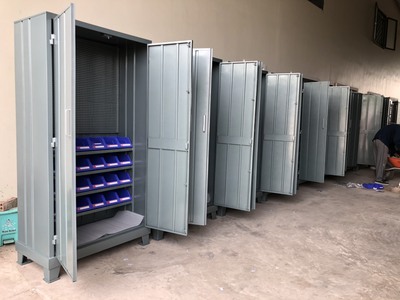 Tủ dụng cụ cơ khí VT-T11, tủ dụng cụ kết hợp VT-T11, tủ dụng cụ 2 cánh treo đồ 6