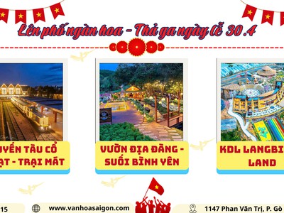 ĐÀ LẠT - Kỳ nghỉ lễ trọn vẹn niềm vui lễ 30.4 2